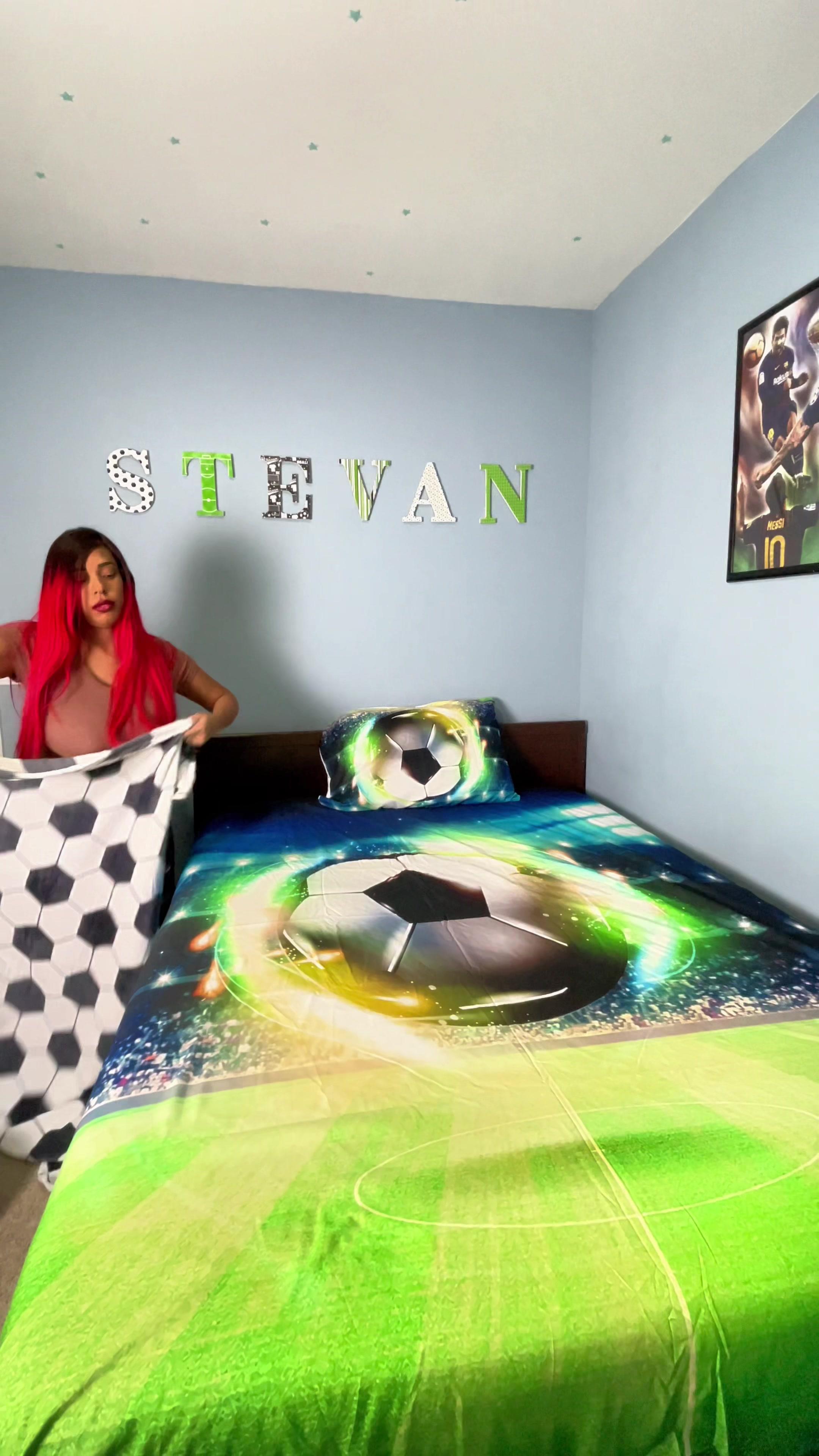 Todo me gusto 🥰🤩💪 desglose de ropa de cama Código: dmq4522 o 🔗 en la biografía para un 95% de descuento #temuhaul #temufinds #temu