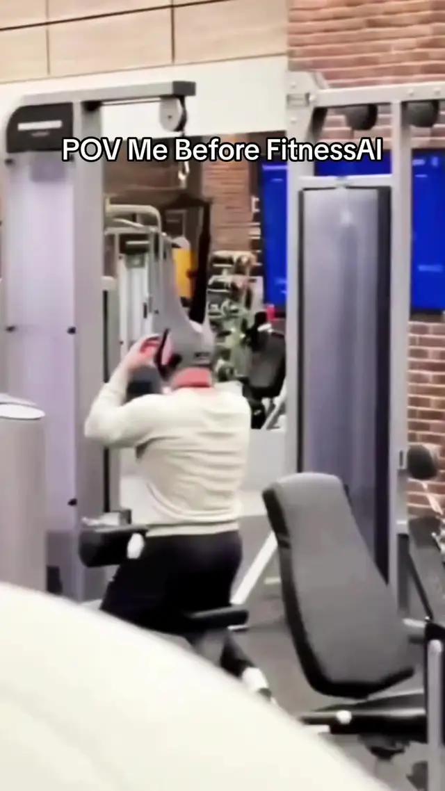 Download FitnessAi Now #gymmotivation #gymhumor #gymlife #foroupage #fyp 