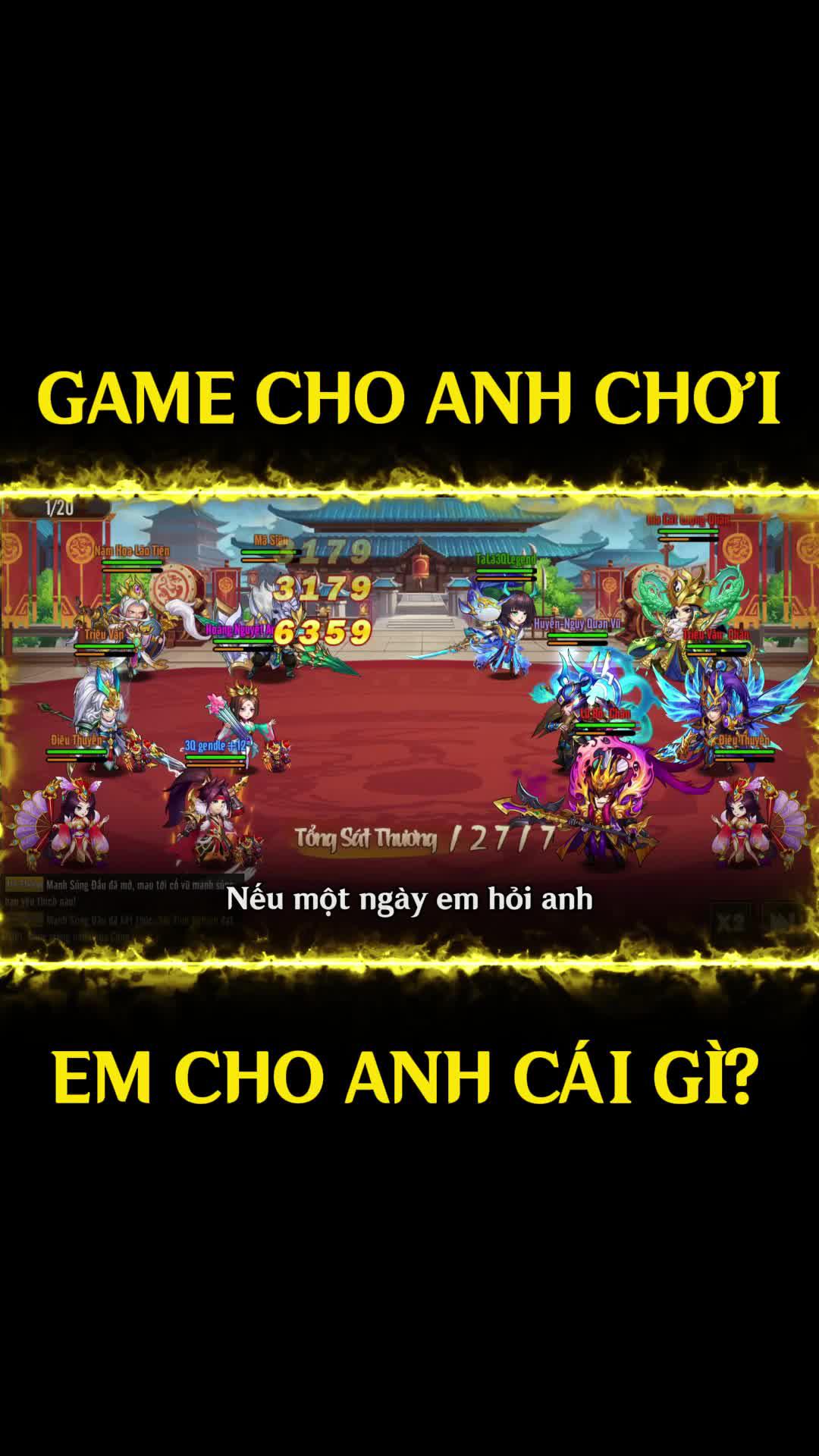Em nói đi, em cho anh được gì?