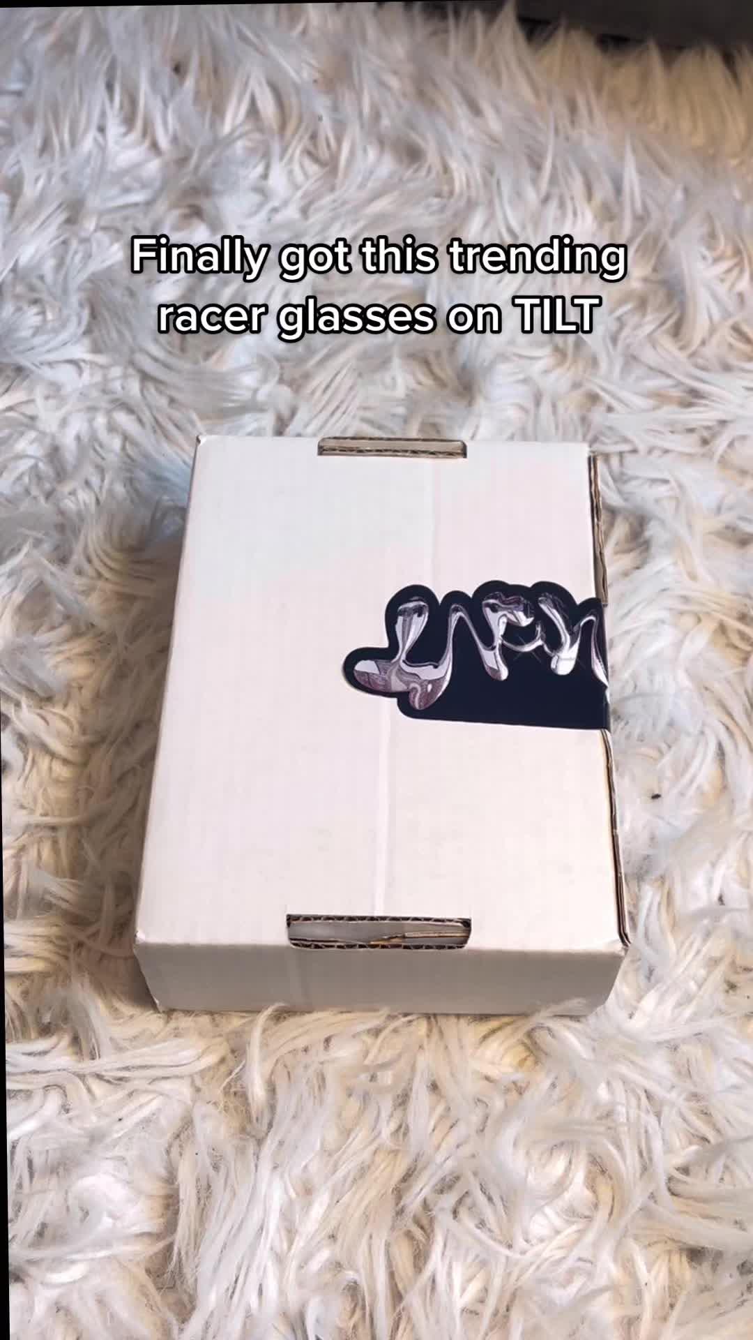 Get this racer glasses on TILT🤩 #tilt #fashion #marketing #startup #fashiontiktok #uk #london #usa