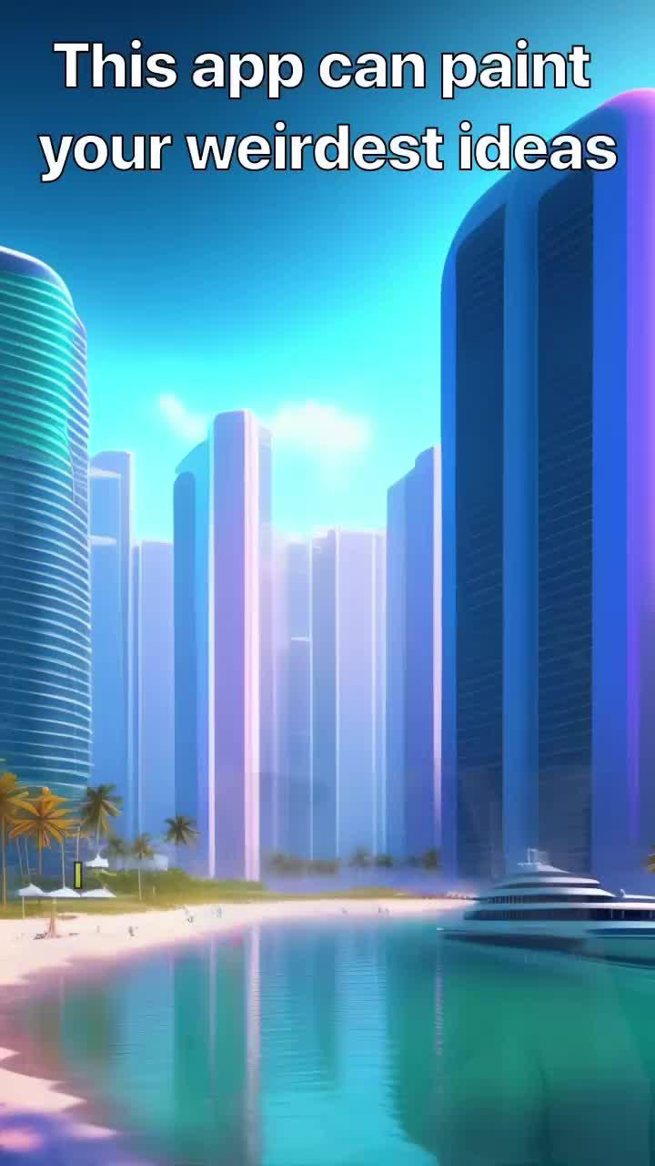 Turn words into AI art with this app!