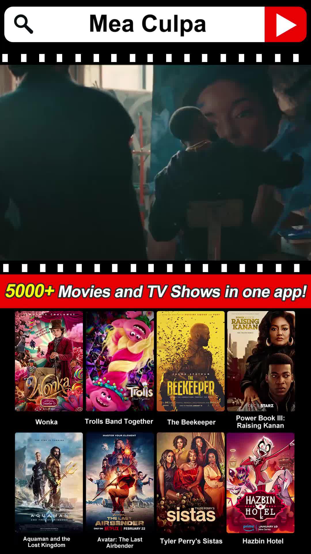 Live updates of popular movies