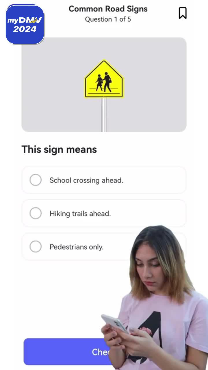 DMV knowledge tests for a driver's license including DMV, CDL and Motorcycle.
