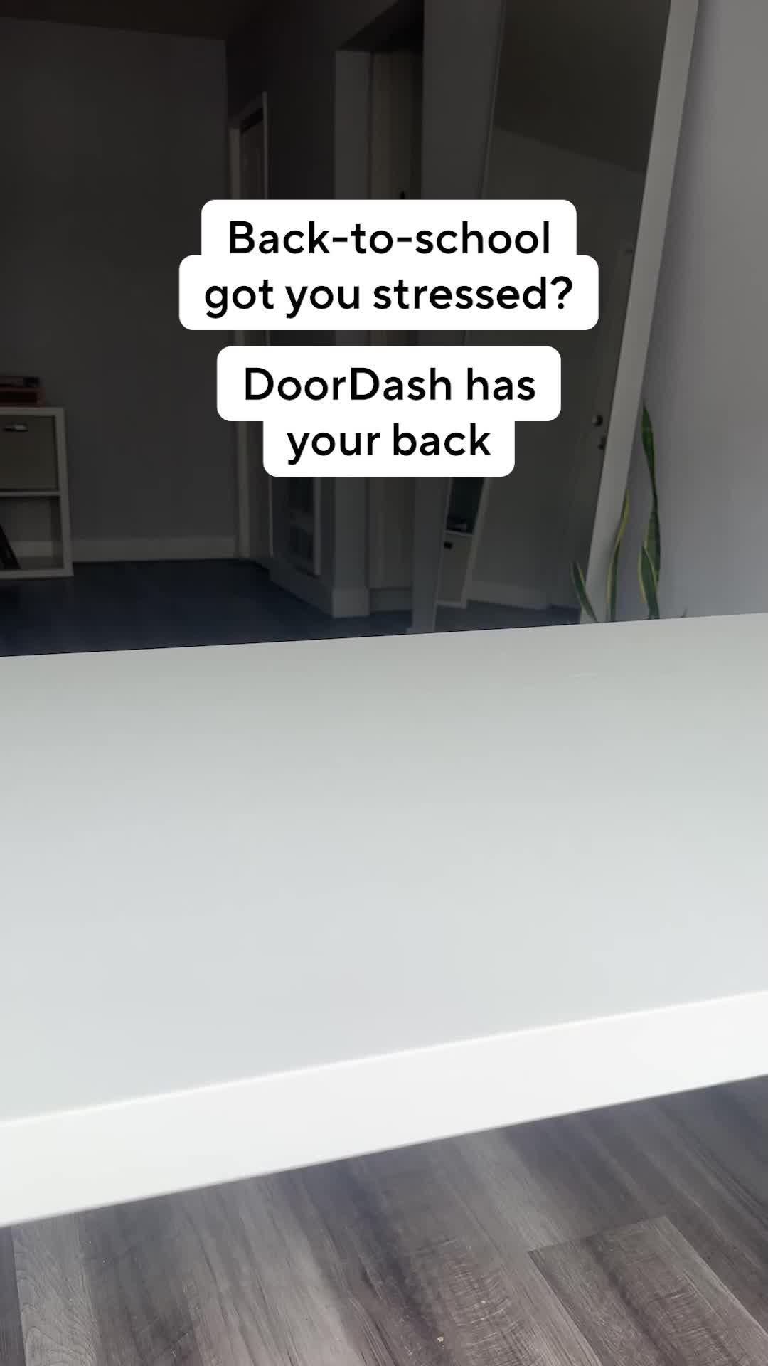 Back-to-school? Don't sweat it and just use DoorDash.