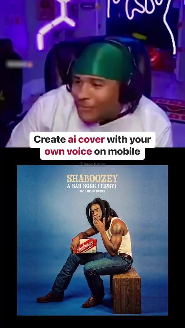 This app creates AI Cover Song try now!