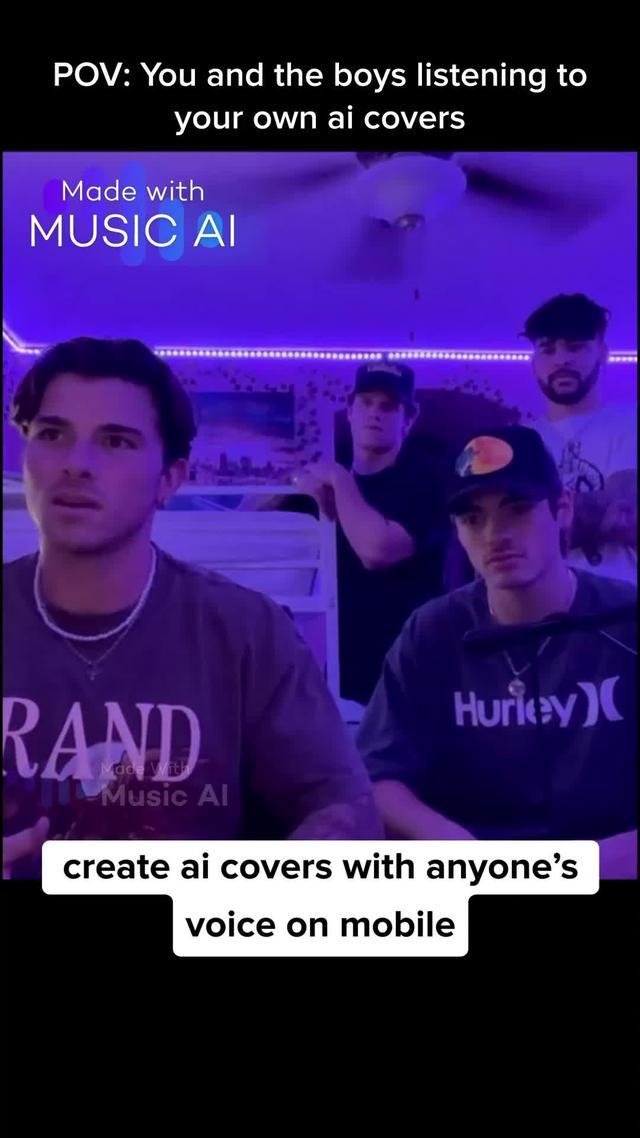 Create AI covers with your own voice on mobile
