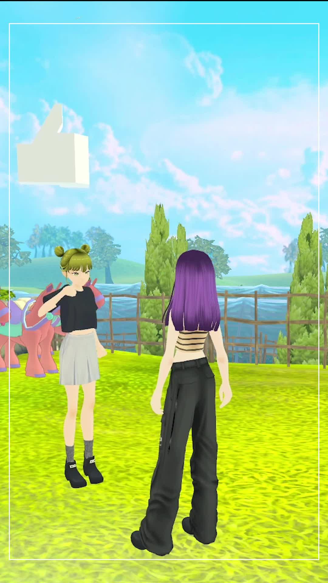 A metaverse platform for gathering in the virtual space.