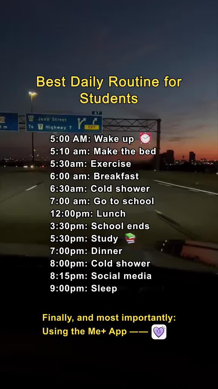 Create routines tailored to your lifestyle, you can make your pleasant every day！