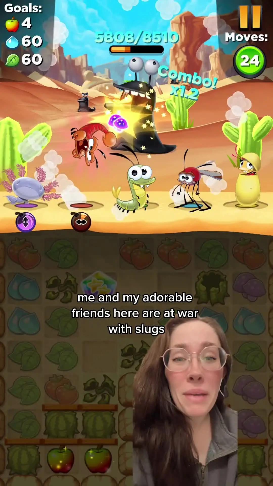 Löse herausfordernde Rätsel und stoße durch Feinde durch. Endloser SPAß!