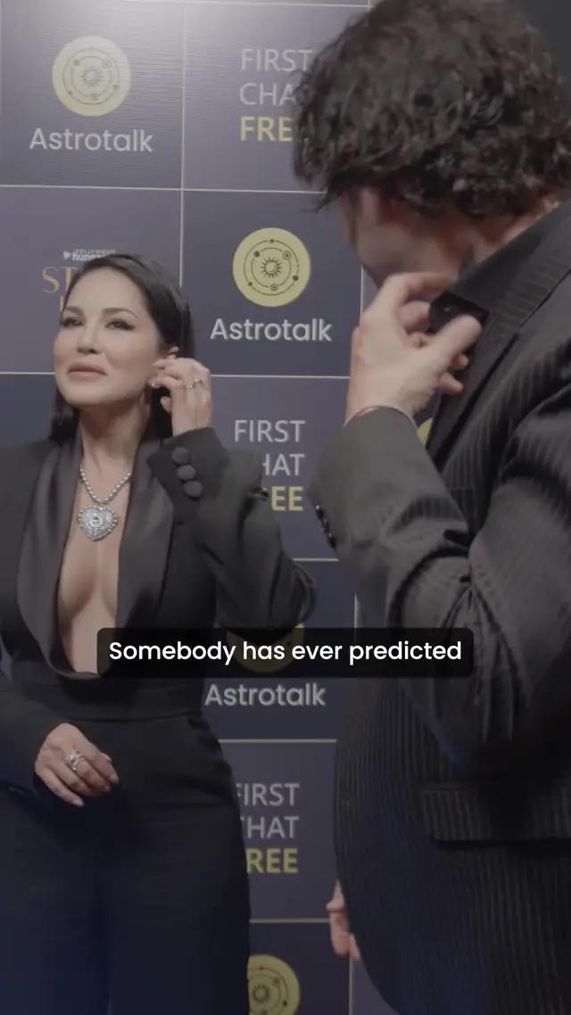 When Sunny was planning to come to India and start her career here, she talked to an astrologer!!