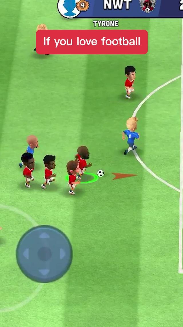 Football game on your mobile phone!