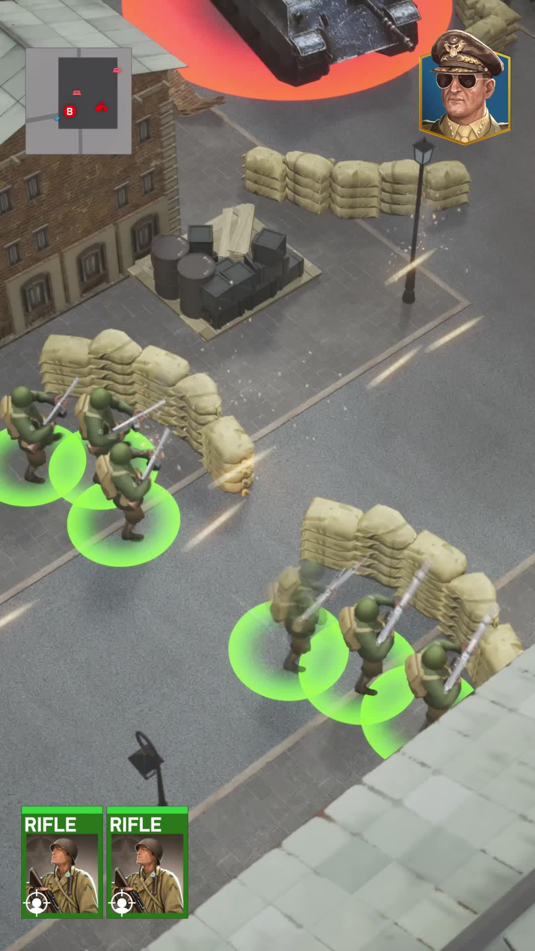 Intense real-time strategy game