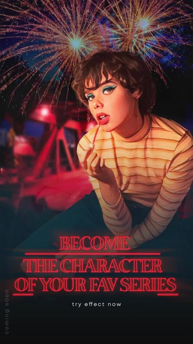 Become a part of the iconic series! Use exclusive effect in the Prequel app