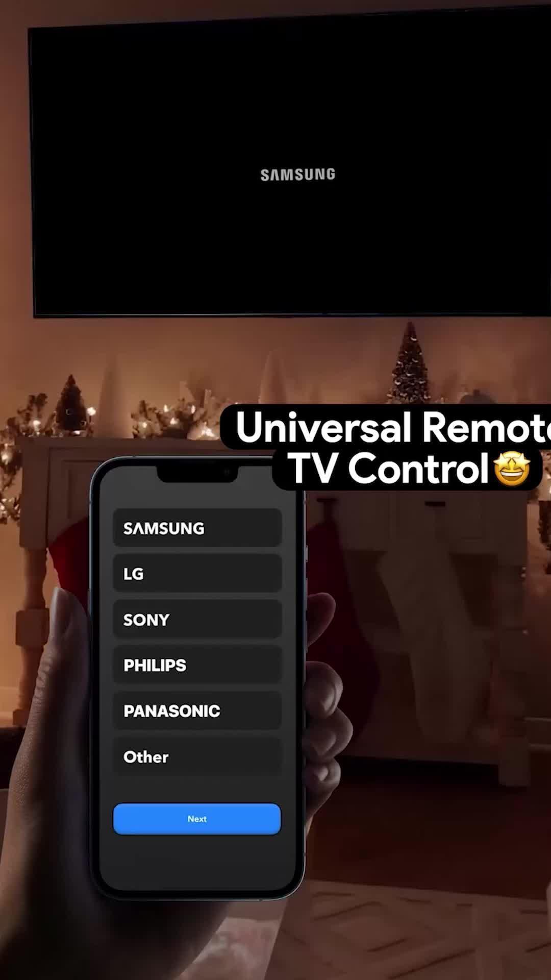 Change the volume, fast-forward, switch channels, adjust TV settings in 1 app!
