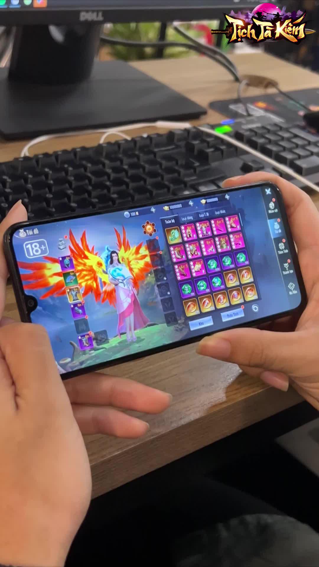 Tân thủ nhận Thanh Phong ngưu, Thanh Ảnh dực, full set Ngữ Hành, phù bậc 5!