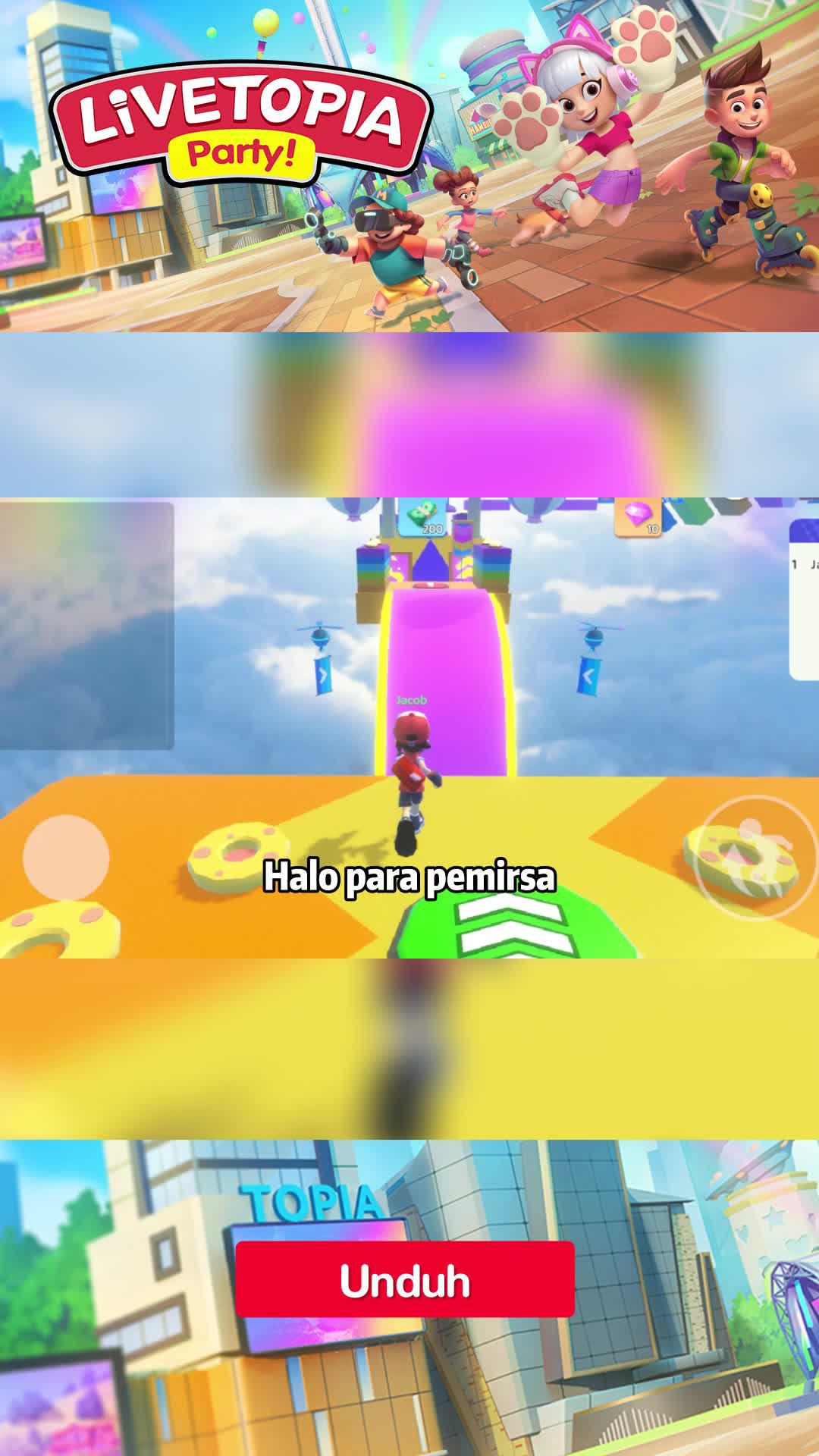 Kamu bisa menjadi siapa pun dan melakukan apapun. Ini adalah tempat menarik dan penuh pertualangan!