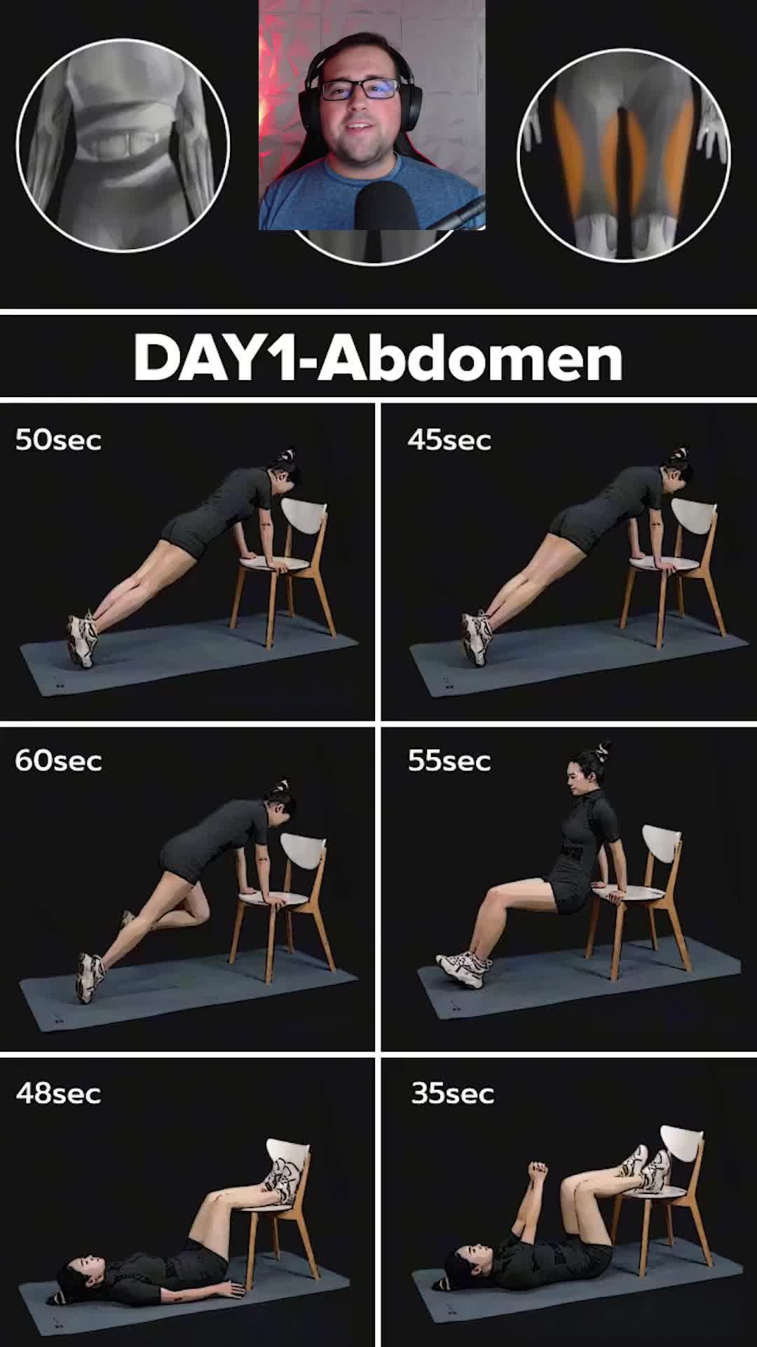 5 minutes a day, changing your destiny starts with exercising your body.