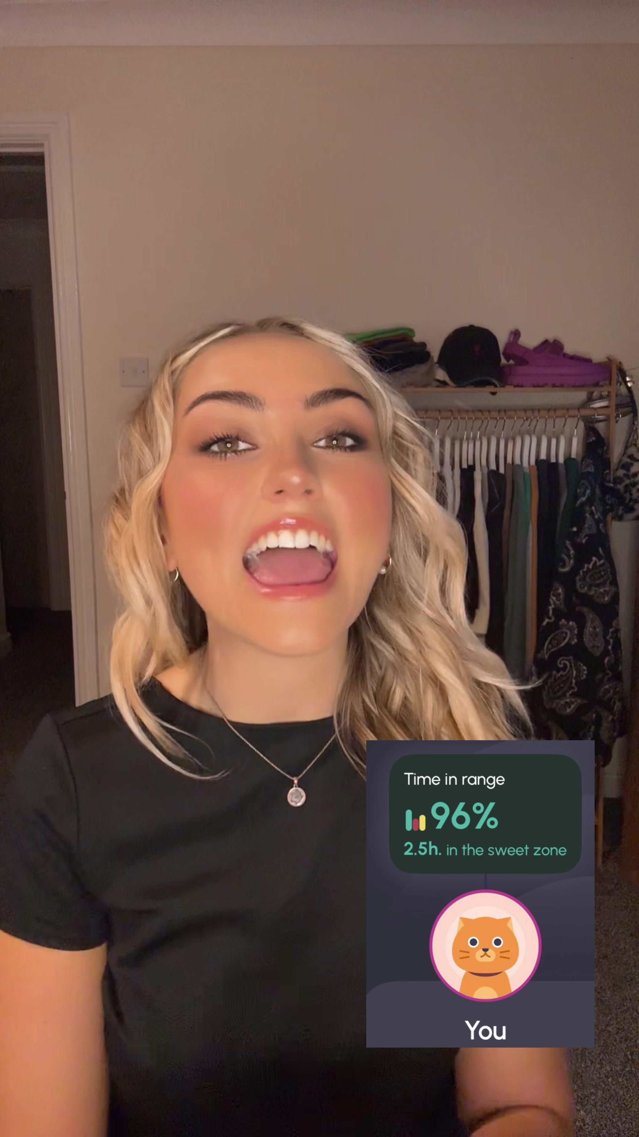 Glider 💙 WHO has been gatekeeping this app from me? It’s my new favourite thing #diabetic #diabetes #diabeticwarrior #type1diabetes #cgm #diabetictoddler #t1d #diabetesawareness