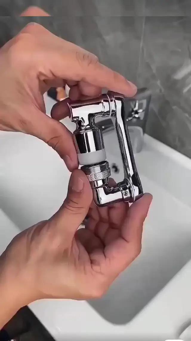 Adaptador Extensor De Torneira Pulverizador Bico Articulado