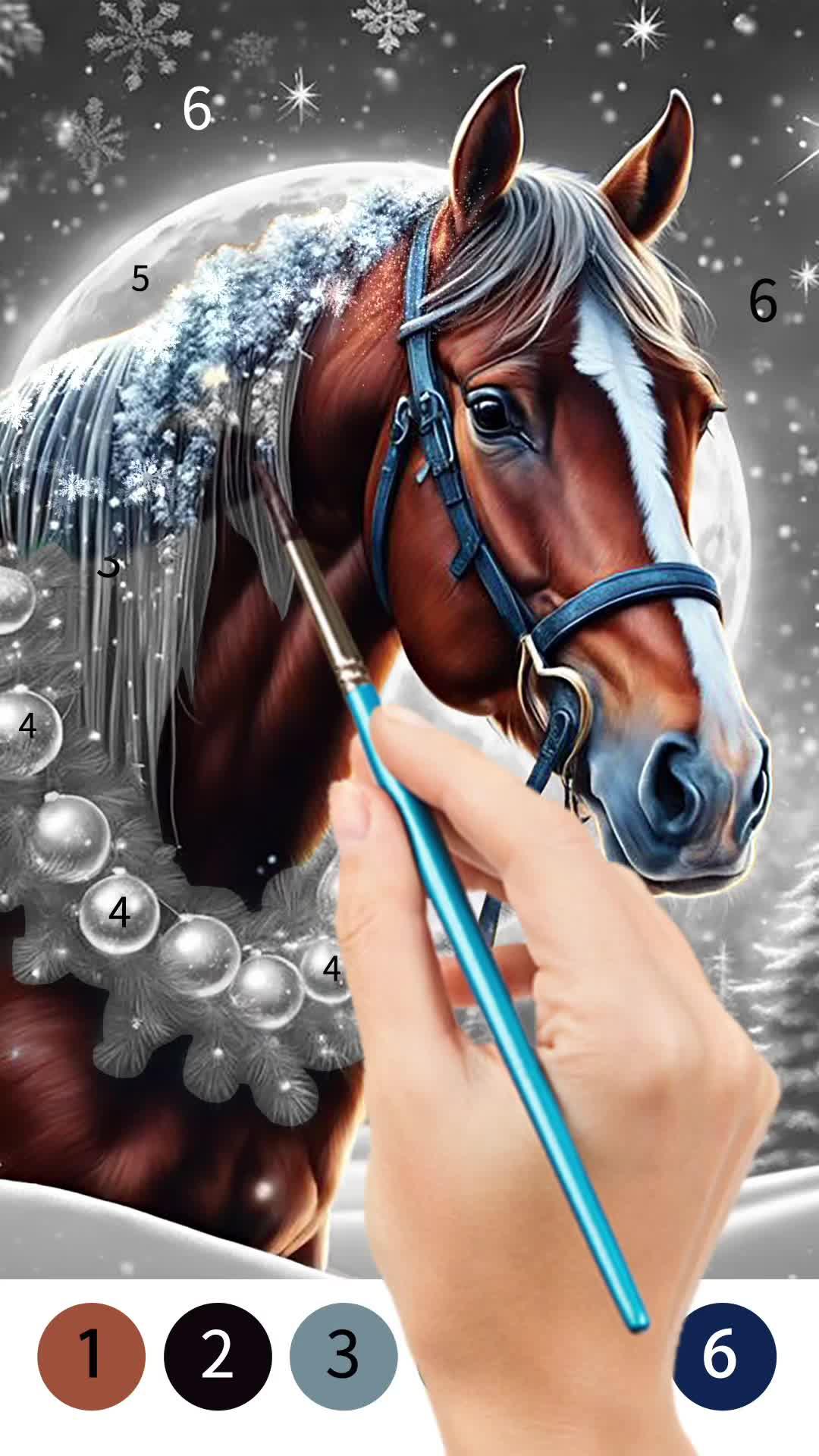 Tap colors by number, free download!