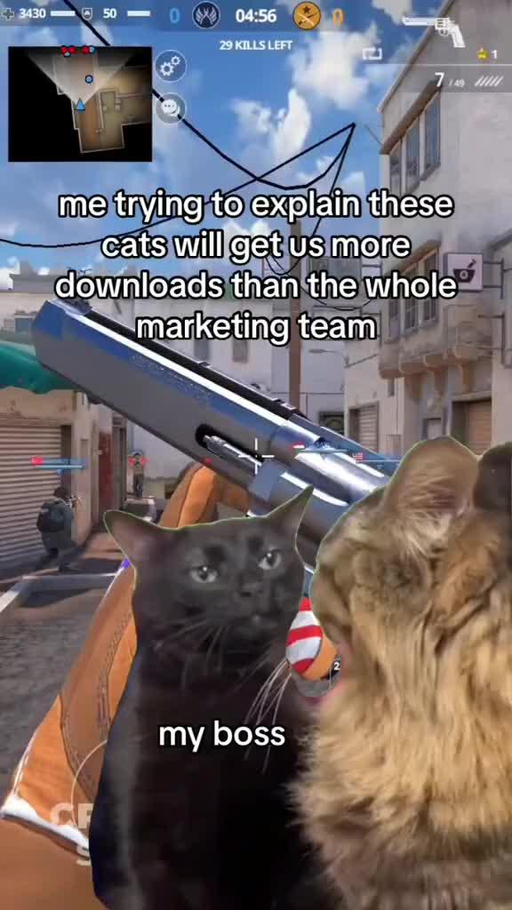 #cs #mobile #mobilegame #fps #zoningoutcat #revolver #memes #memestiktok #fyp #fypシ #funny #viral #trending #fourkills #brilliantkill #fivekills #ace #gameroutine #boss #employee #marketing 