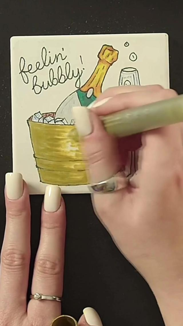 Our Smart Trace technology works on coasters, shoes, phone cases, cookies, and more. Learn how on the cupixel app! #cupixel #app #diycoasters #diyhomedecor #augmentedreality #arttok #crafttok 