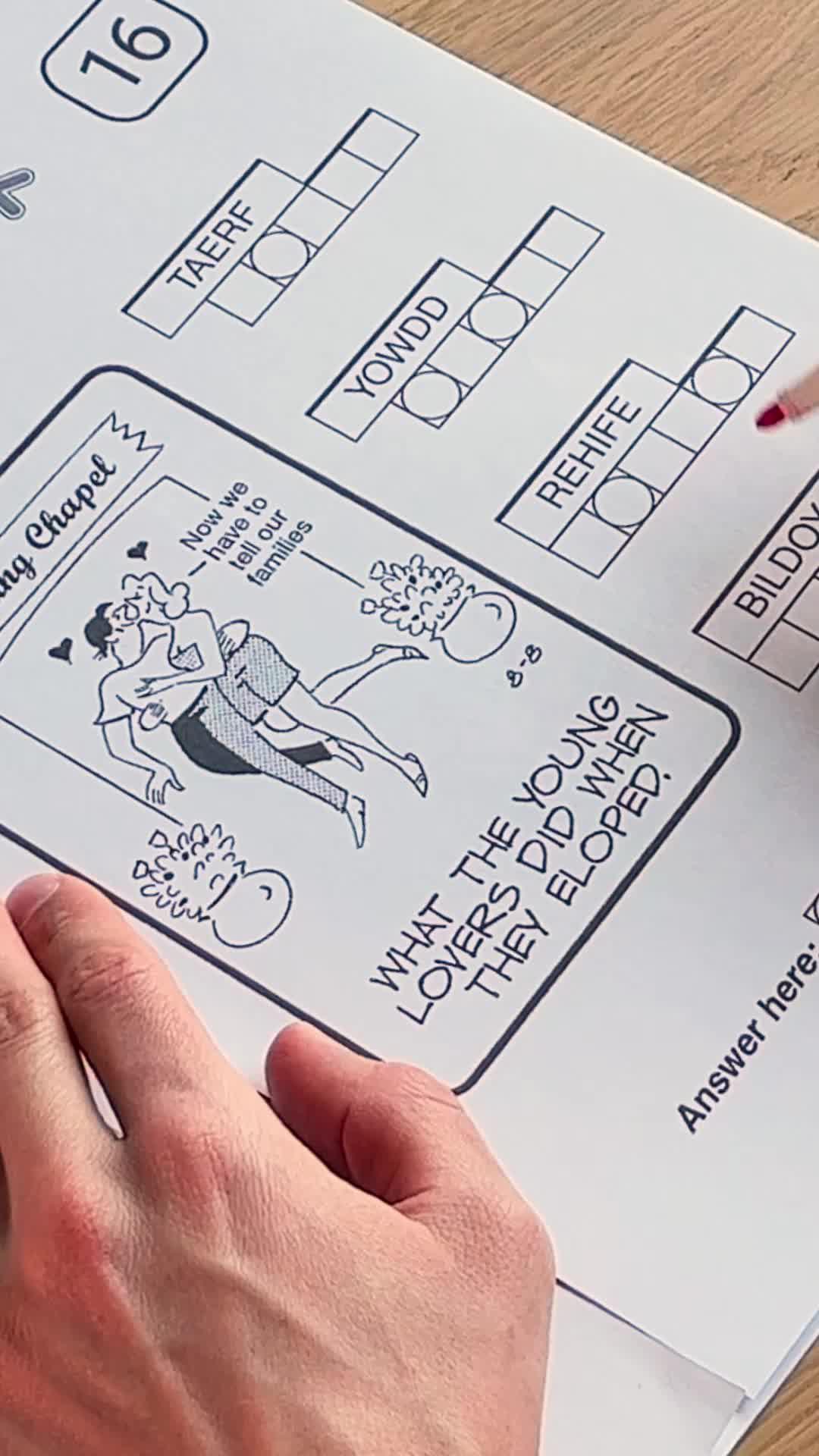 Interesting word puzzle game!