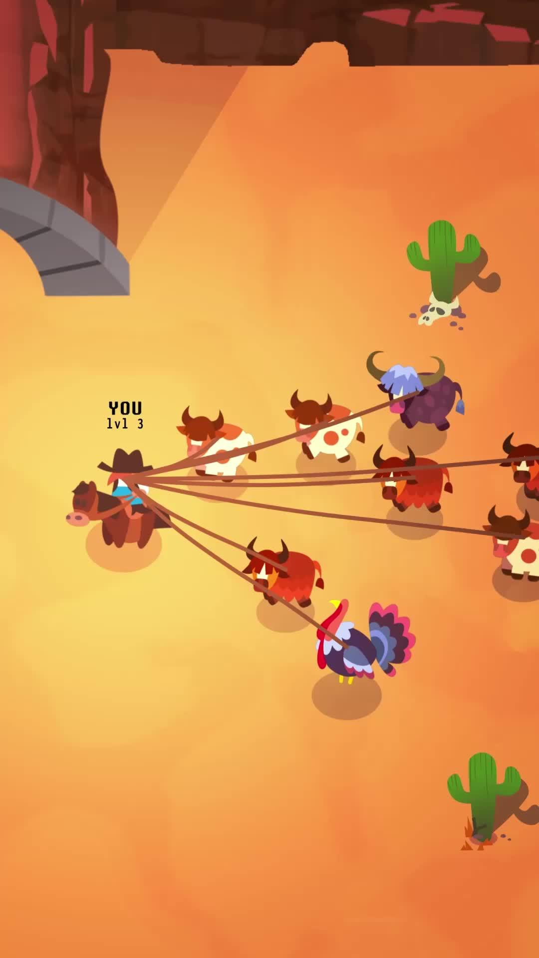 HERD and PROTECT the cattle in the inhospitable Old West environment!