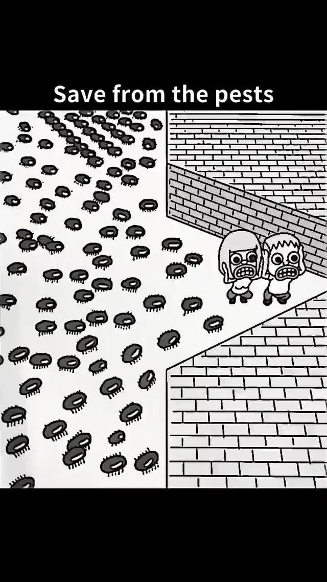 Draw the line!Save this dog!