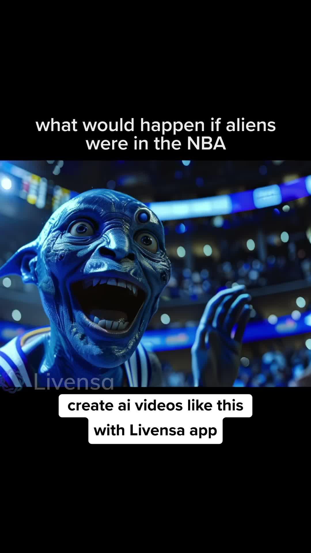 Create Al videos with your own words on mobile