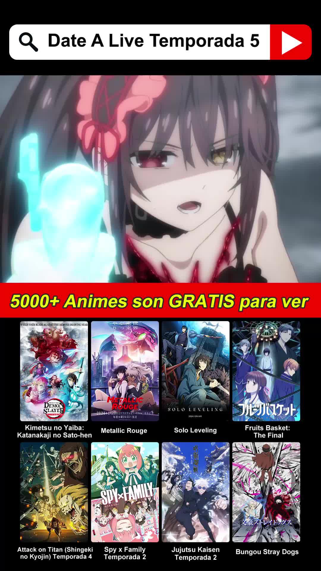 Descárgalo para ver el anime de sangre caliente.