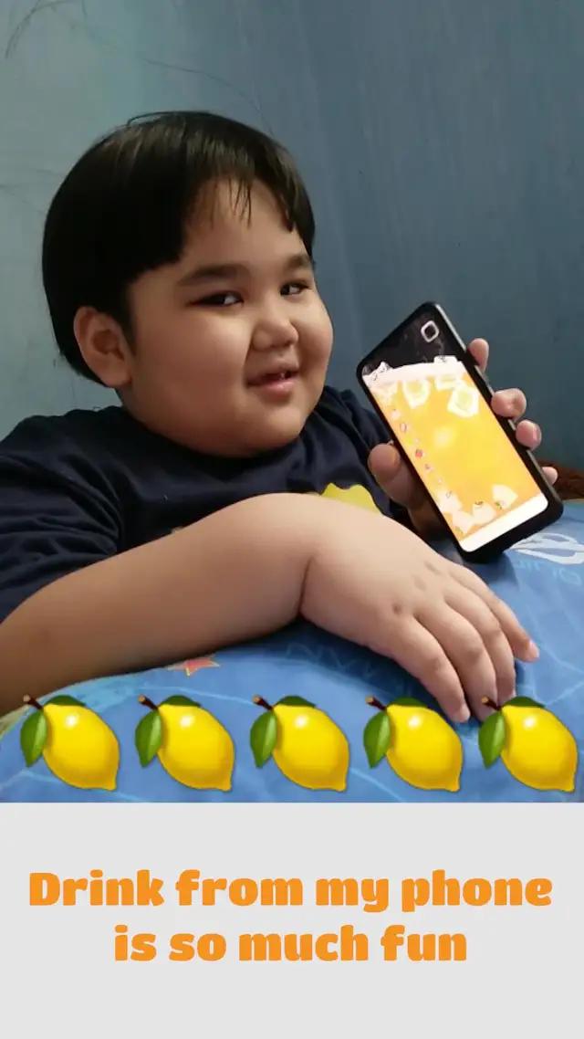 Drink from your phone.