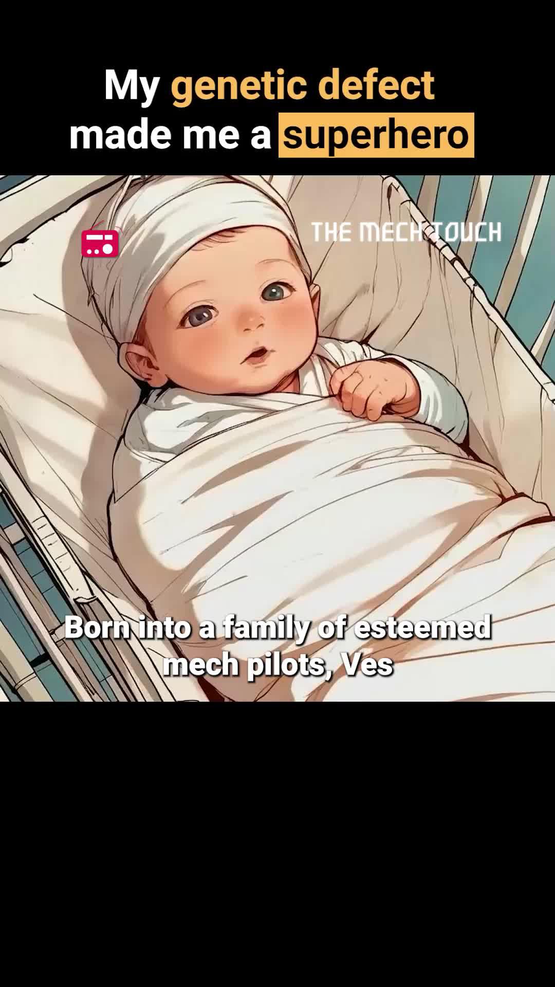 Ves can never become a mech pilot due to his genetic defect. What will he do next? Can he become a successful mech designer and win back his respect? #anime #action #drama #fyp #robots #villains #power