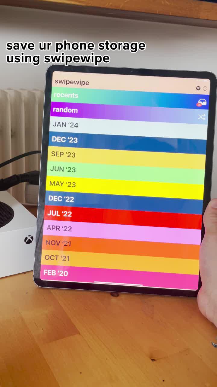 The swipe wipe app is Best way to clear storage🥰 #swipewipe #storagecleanerapp #fyp #viral #trend