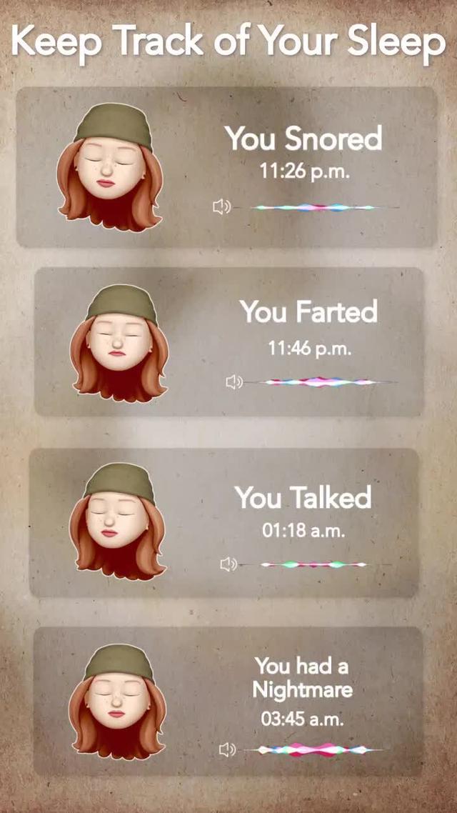 Get a good night‘s sleep and learn your patterns with Sleep Tracker.