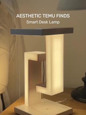 💡 Level up your desk with a Modern LED Lamp + Wireless Charger. Light meets power whereas style meets function.📱📚🔍 Illuminate and charge with dne3482. #Temu #TemuFinds