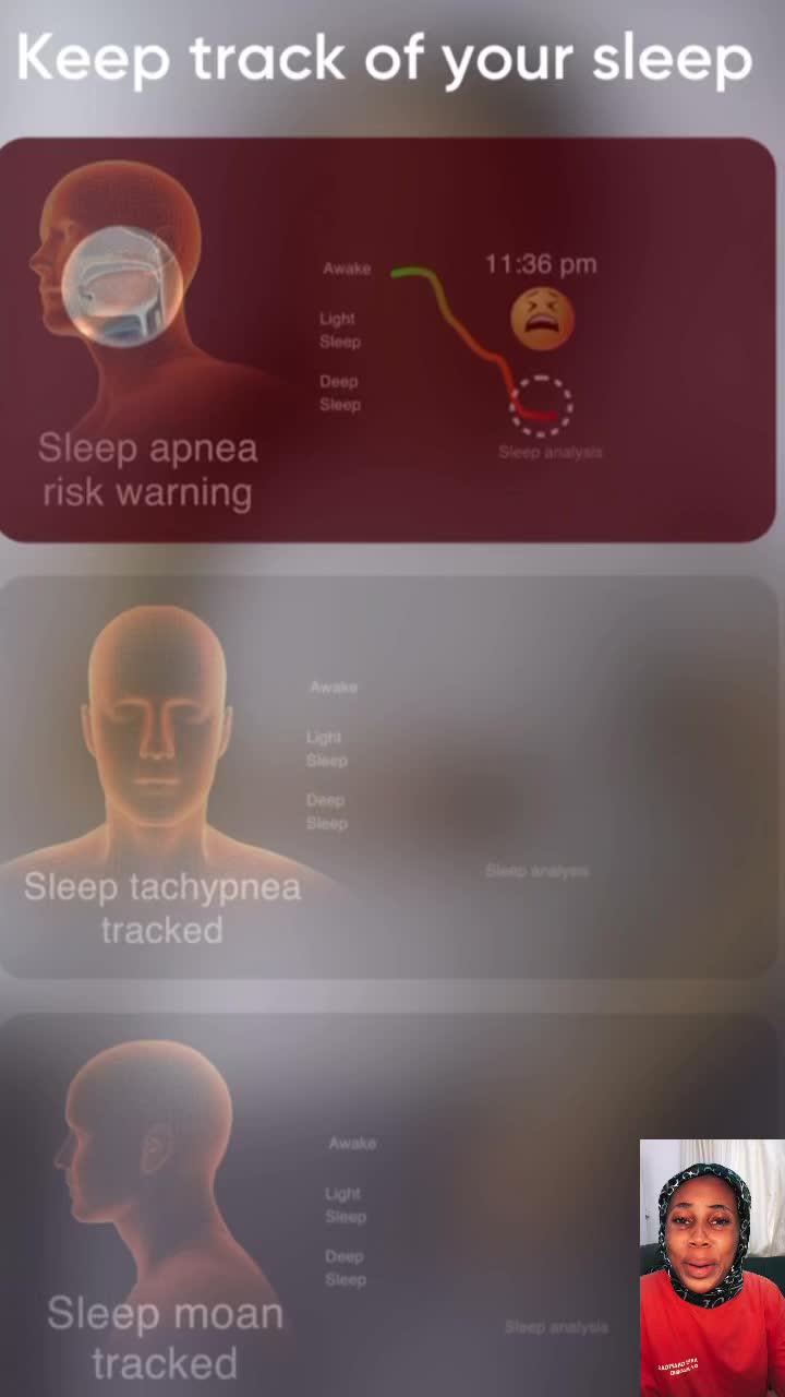 Get a good night's sleep and learn your habits with Sleep Tracker.
