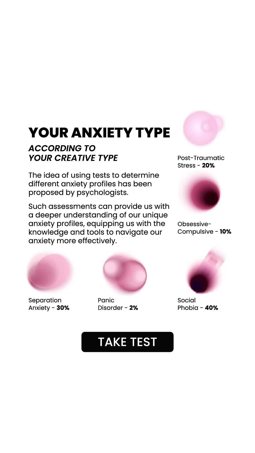 Manage anxiety with our quick test