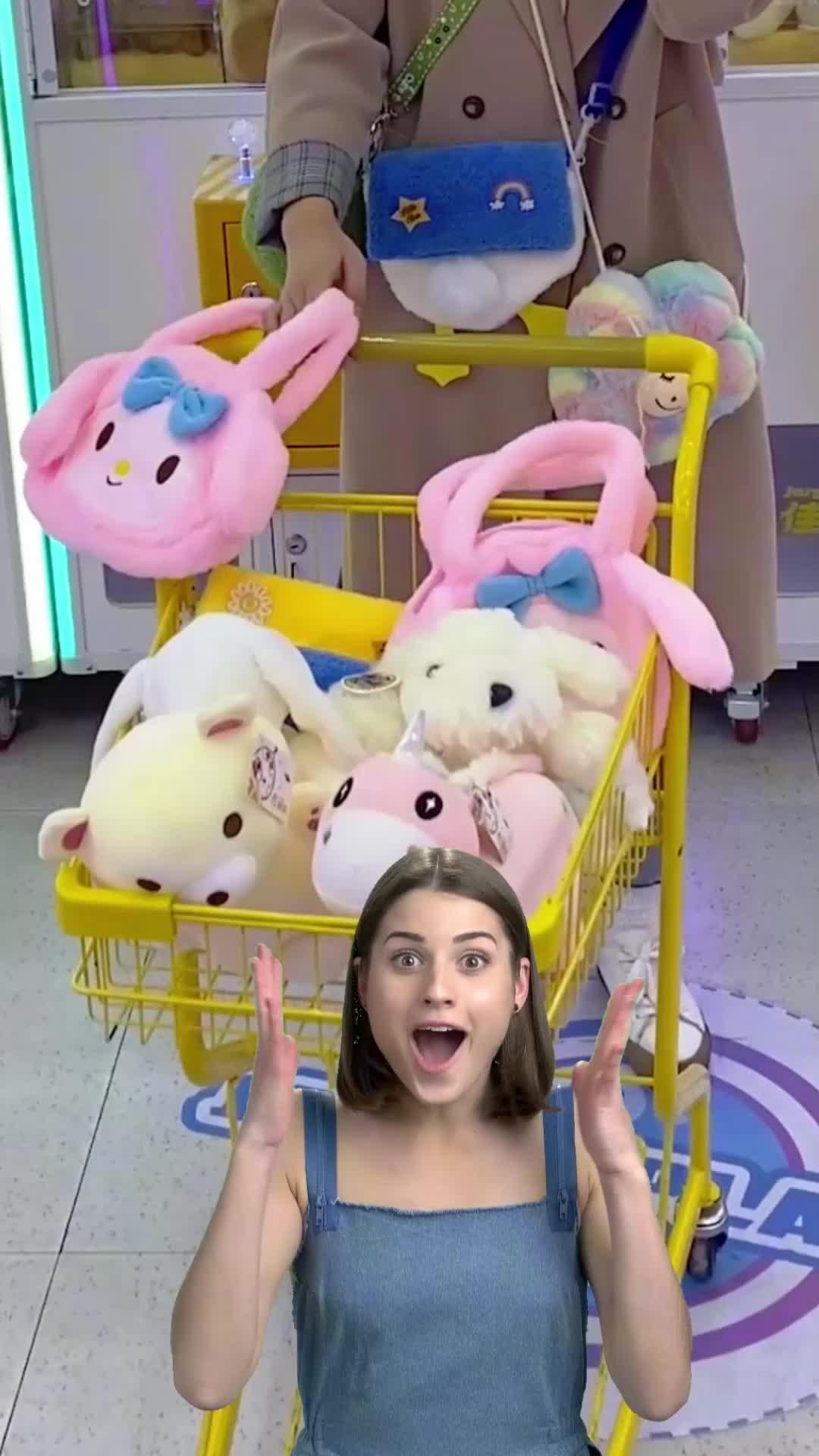 Shhh the toys are too cute, the claw machine wins?