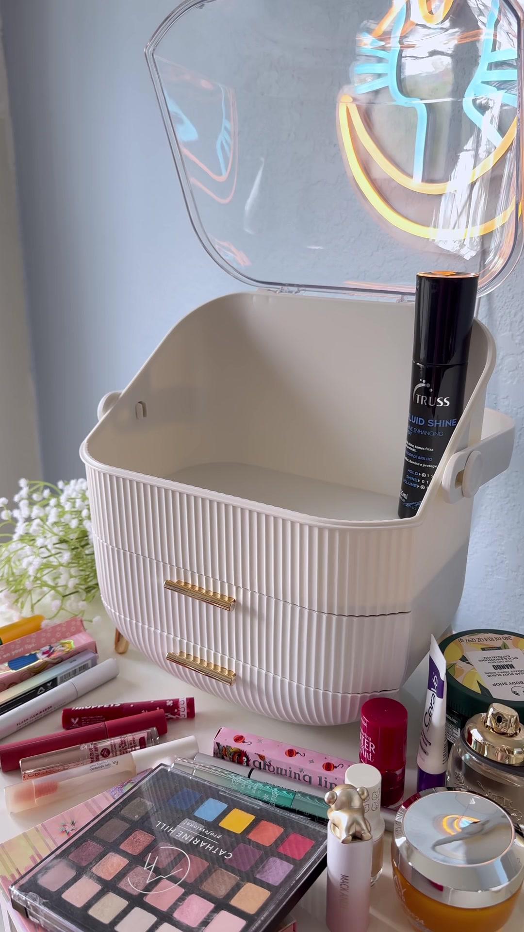 ✨ Say hello to my new makeup organizer! ✨ It's elegant, spacious, and perfect for keeping all my beauty essentials in one place. 💄✨ Ready to declutter and glam up your space? 😉  Get ready for @Temu big gift packages for you!  🎁Free Gift for TEMU App New Users ONLY!! 👉Click https://temu.to/m/uihvqecennl or 🔥Download Temu App and 🔍 (dpn9557) in the search bar 🧺Get free gifts with qualifying orders! #temu #temumusthave #temufinds #temufavoritefinds #makeuporganizer #beautyessentials #glamlife #makeup