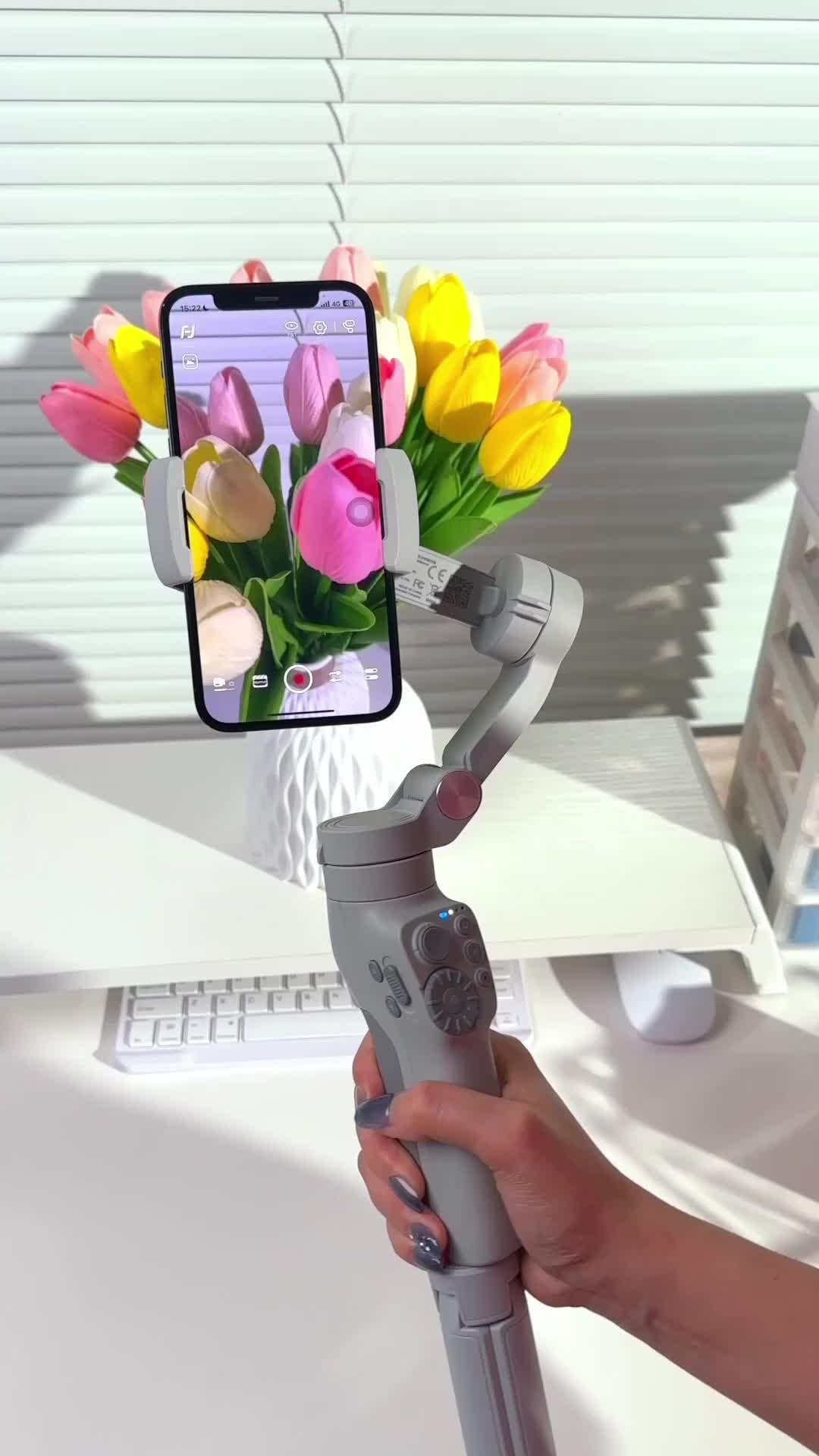 Capture smooth, professional videos with our 3-Axis Foldable Smartphone Gimbal. 📹 Elevate your content creation effortlessly! 🔍 Discover more at https://temu.to/m/uokuej41urv on Temu to find this incredible product! #Temu #TemuFinds #temutech #photo #techfinds #gadgets