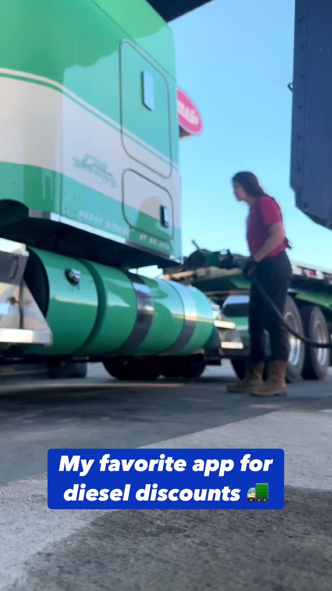 Use the Mudflap app to get instant diesel discounts at 2,500+ truck stops nationwide.