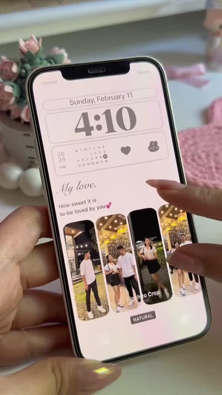 Set exclusive widgets & themes for your Phone