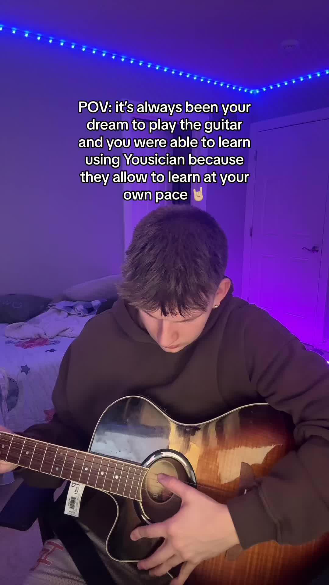 Learn your favorite songs on guitar. Download Yousician now!