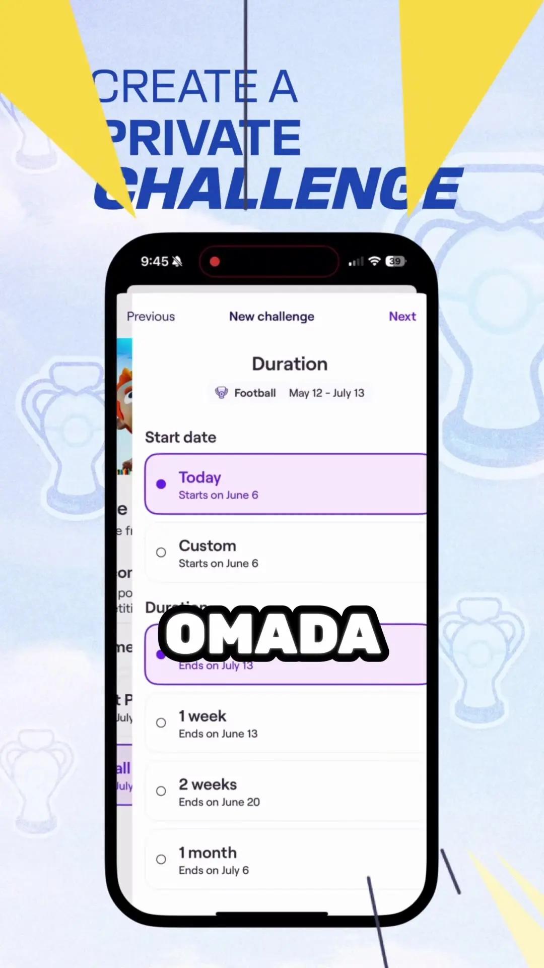 Euro 2024 on OMADA #football #fyp #euro2024 #soccer #omada #omadaap @Omada 🇬🇧 #theeuros #euros #euro24 