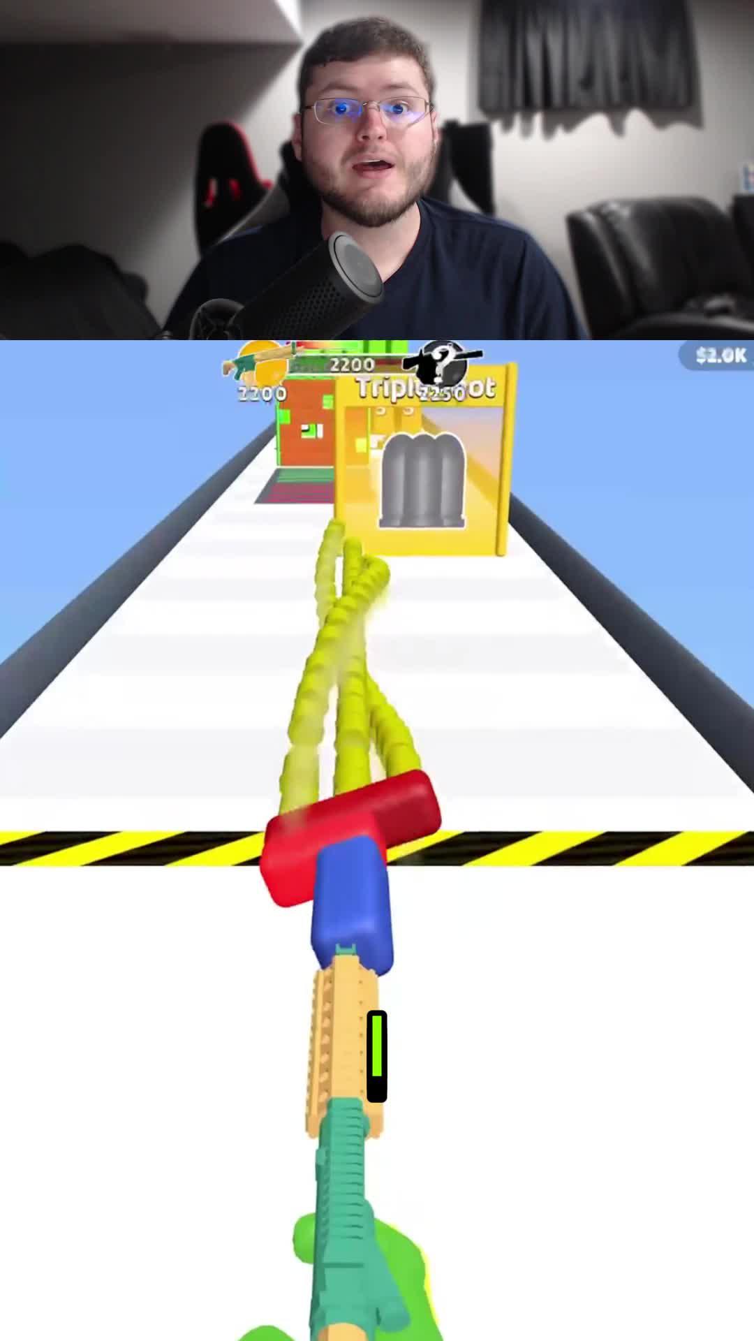 Best Tiktok game ever!! Merge the blocks and hit the goal!!