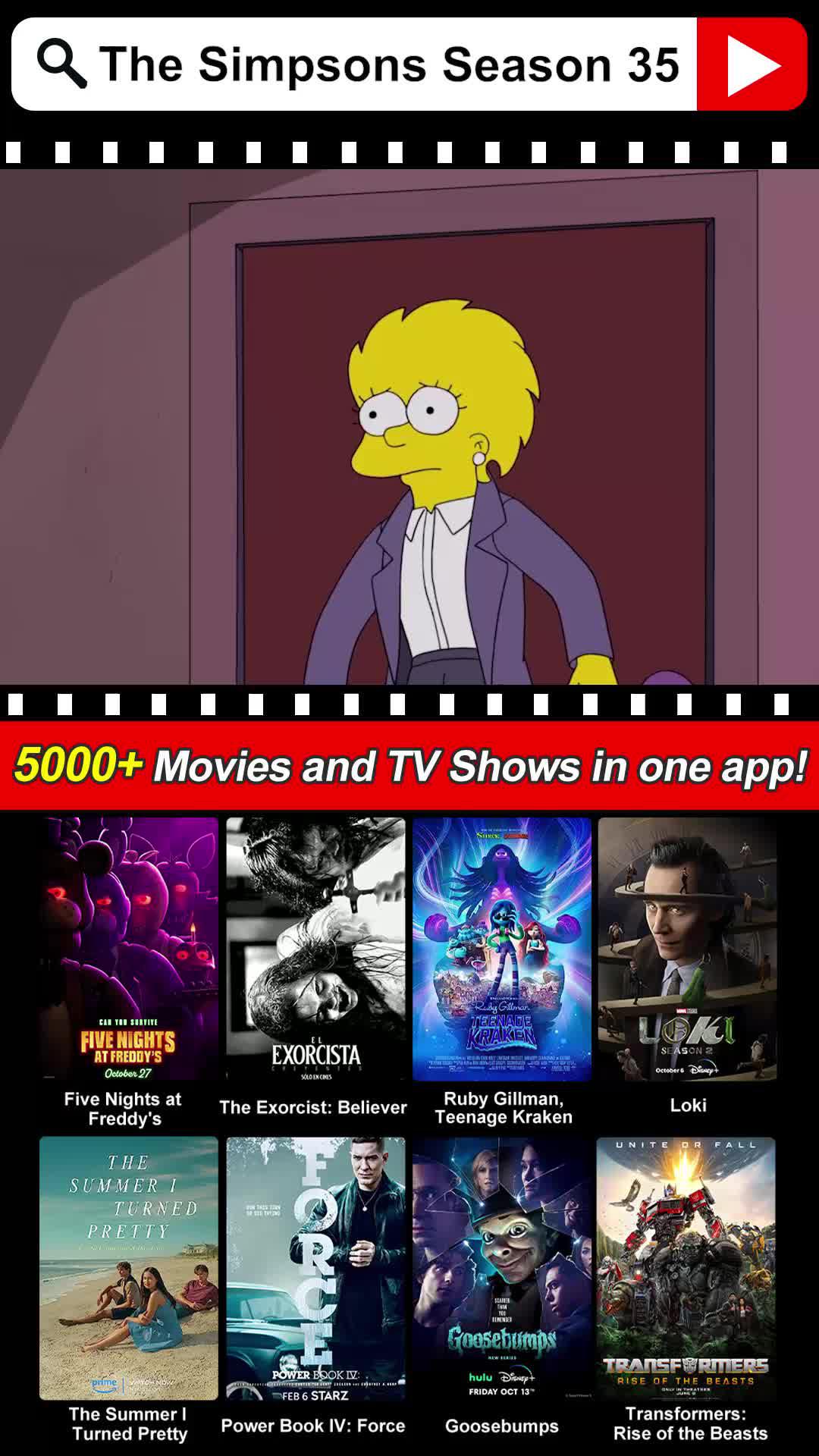 Watch blockbuster movies as you like