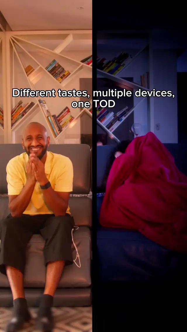 We've got it all! Watch what you love, together or apart on TOD your one stop destination