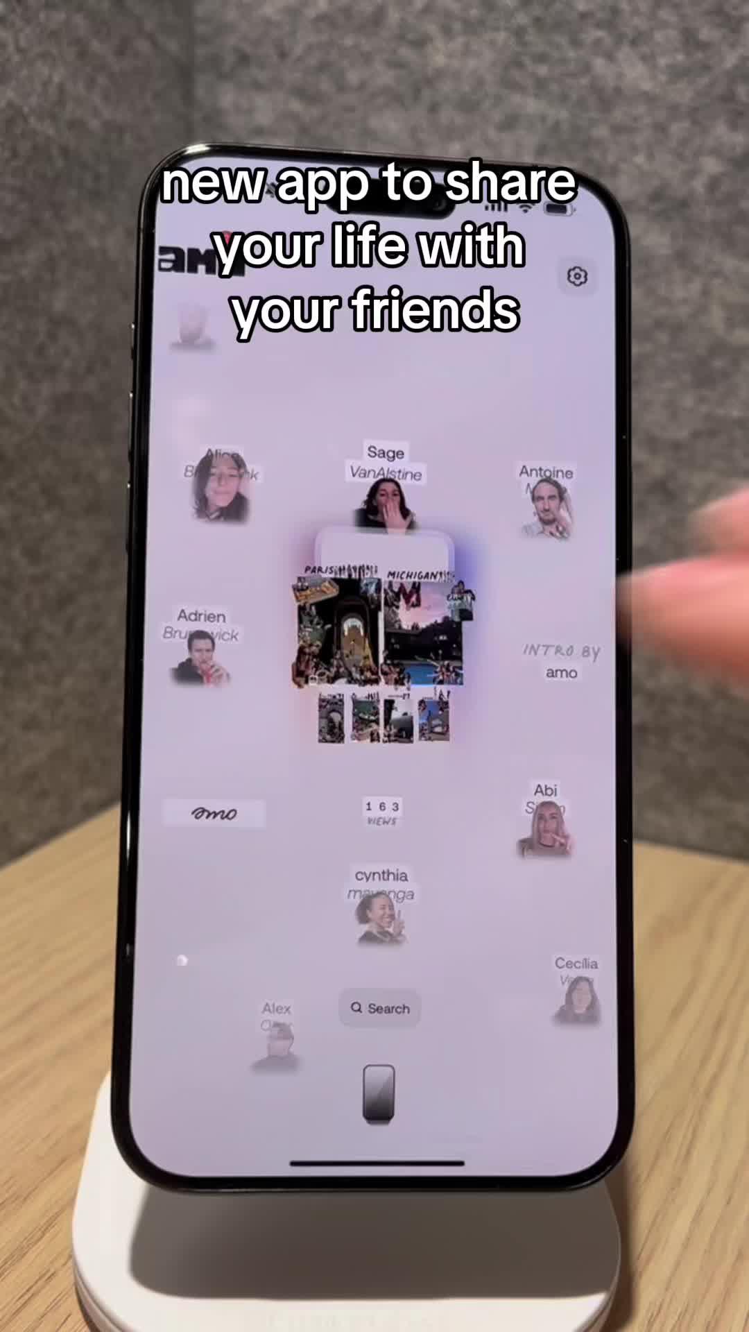 Your new profile, made with friends.