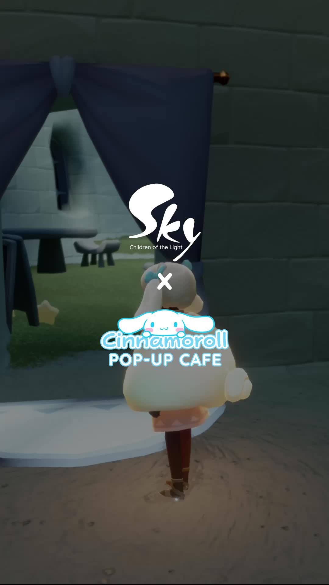 Cinnamoroll has finally arrived to Sky! Visit the cafe today.